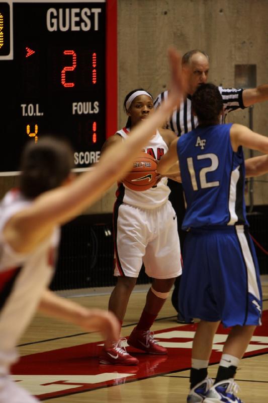 2011-01-05 20:06:30 ** Air Force, Basketball, Janita Badon, Michelle Harrison, Utah Utes, Women's Basketball ** 