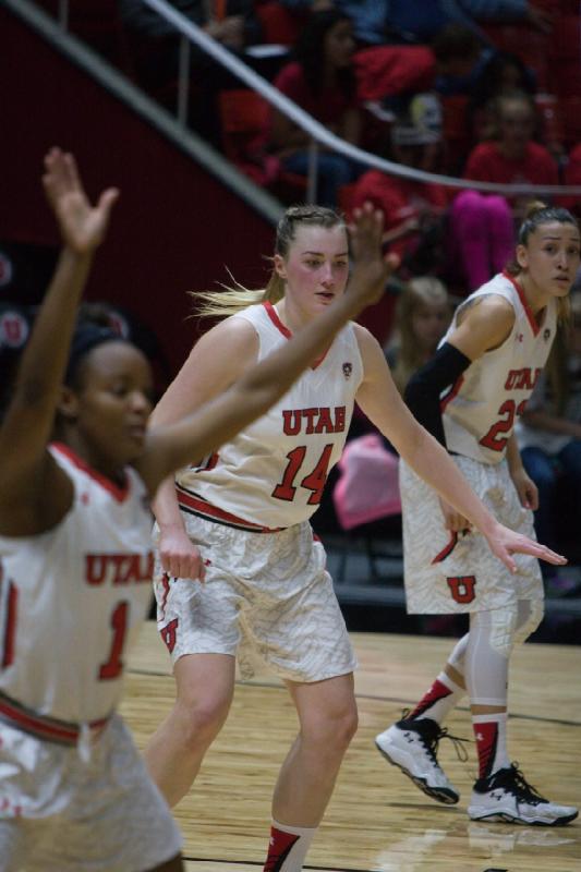 2016-02-19 18:31:14 ** Basketball, Cal, Damenbasketball, Danielle Rodriguez, Gabrielle Bowie, Paige Crozon, Utah Utes ** 