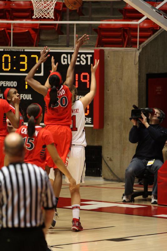 2013-01-18 19:17:19 ** Arizona, Basketball, Taryn Wicijowski, Utah Utes, Women's Basketball ** 