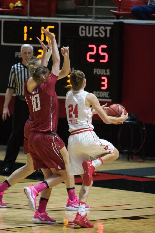 2017-02-05 12:35:31 ** Basketball, Damenbasketball, Tilar Clark, Utah Utes, Washington State ** 