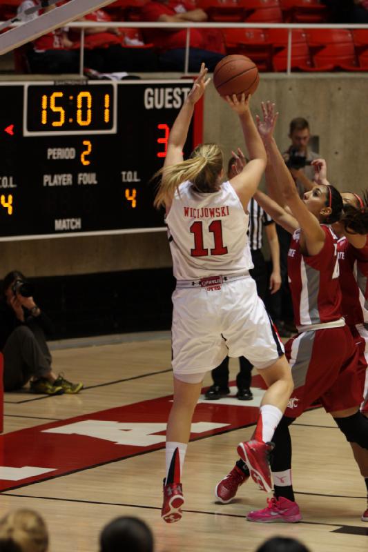 2013-02-24 14:57:32 ** Basketball, Taryn Wicijowski, Utah Utes, Washington State, Women's Basketball ** 
