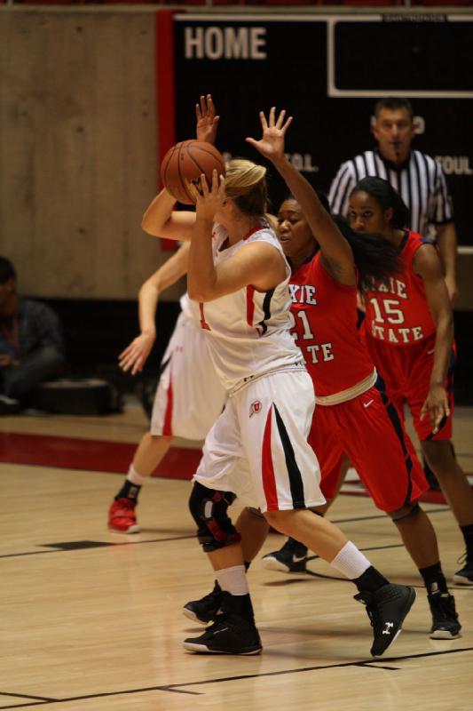 2011-11-05 17:32:17 ** Basketball, Dixie State, Taryn Wicijowski, Utah Utes, Women's Basketball ** 