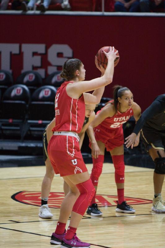 2018-02-01 19:08:05 ** Basketball, Colorado, Damenbasketball, Daneesha Provo, Emily Potter, Utah Utes ** 