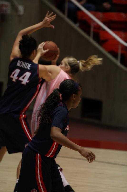 2012-02-11 15:19:31 ** Arizona, Basketball, Damenbasketball, Taryn Wicijowski, Utah Utes ** 
