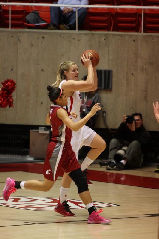 2013-02-24 14:07:42 ** Basketball, Damenbasketball, Taryn Wicijowski, Utah Utes, Washington State ** 