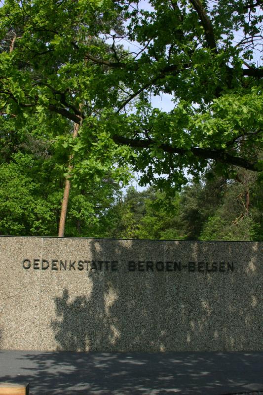 2008-05-13 11:50:02 ** Bergen-Belsen, Concentration Camp, Germany ** At the entrance of the memorial.