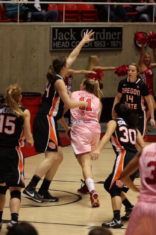 2013-02-10 14:09:41 ** Basketball, Damenbasketball, Oregon State, Taryn Wicijowski, Utah Utes ** 