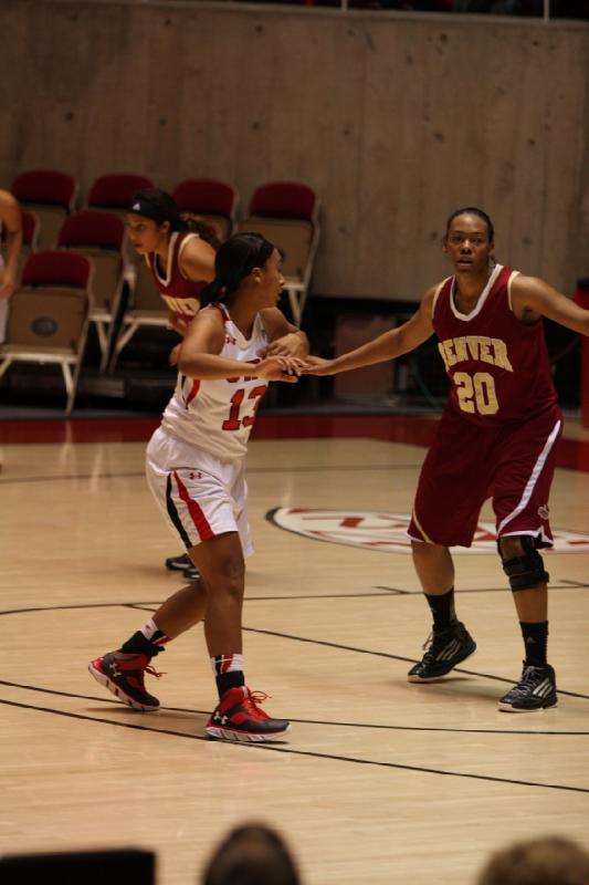 2013-11-08 20:43:22 ** Basketball, Devri Owens, University of Denver, Utah Utes, Women's Basketball ** 