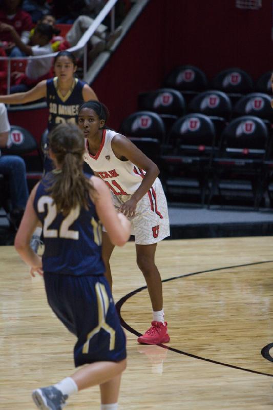 2016-11-03 12:24:54 ** Basketball, Damenbasketball, Erika Bean, South Dakota School of Mines & Technology, Utah Utes ** 