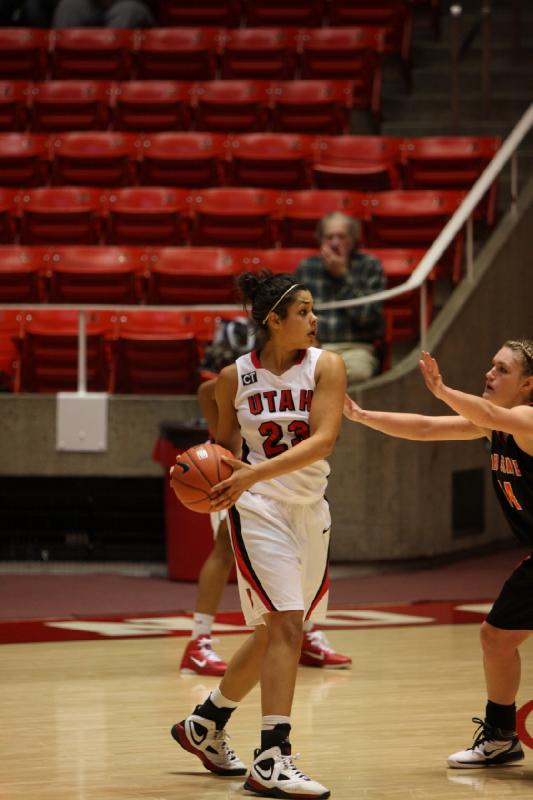2010-12-08 19:34:37 ** Basketball, Brittany Knighton, Idaho State, Utah Utes, Women's Basketball ** 