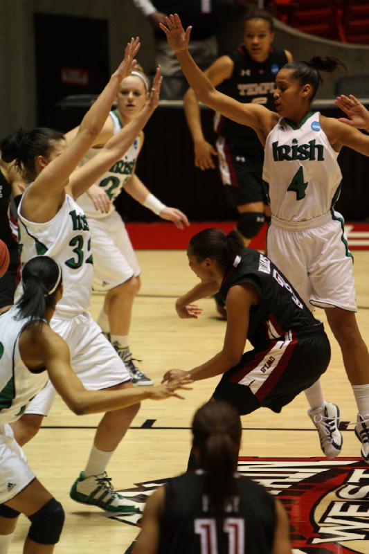 2011-03-21 21:06:34 ** Basketball, Damenbasketball, Notre Dame, Temple ** 