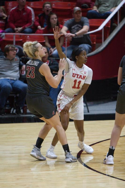 2019-02-24 13:20:48 ** Basketball, Erika Bean, Utah Utes, Washington State, Women's Basketball ** 