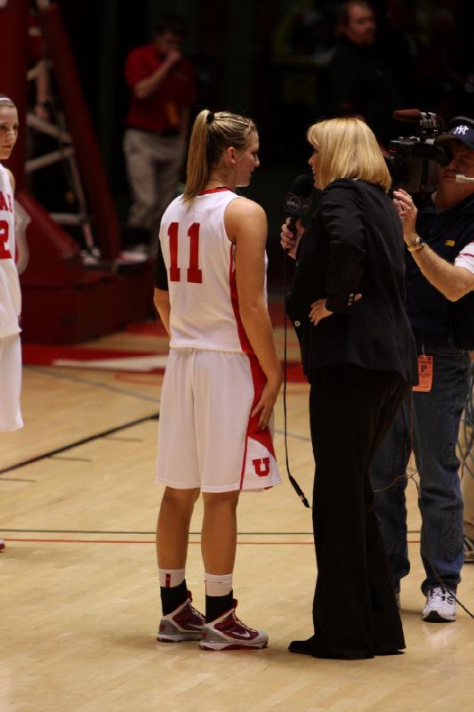 2010-02-21 15:49:07 ** Basketball, Kalee Whipple, SDSU, Taryn Wicijowski, Utah Utes, Women's Basketball ** 