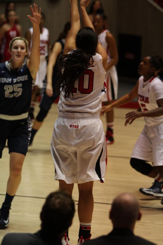 2012-11-27 20:37:41 ** Basketball, Cheyenne Wilson, Nakia Arquette, Utah State, Utah Utes, Women's Basketball ** 