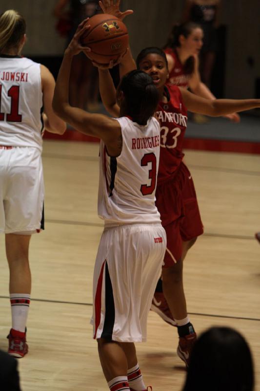 2013-01-06 15:19:03 ** Basketball, Iwalani Rodrigues, Stanford, Taryn Wicijowski, Utah Utes, Women's Basketball ** 