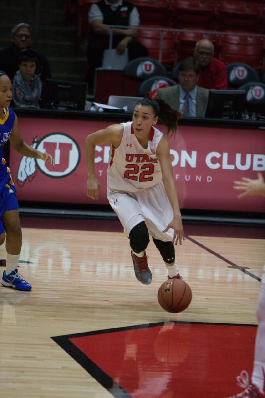 2014-11-14 19:05:50 ** Basketball, Danielle Rodriguez, San Jose State, Utah Utes, Women's Basketball ** 