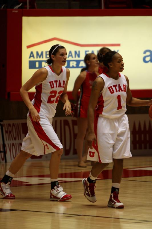 2010-01-16 15:58:29 ** Basketball, Damenbasketball, Halie Sawyer, Janita Badon, UNLV, Utah Utes ** 