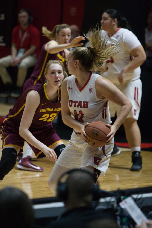 2015-02-01 13:18:05 ** Arizona State, Basketball, Joeseta Fatuesi, Taryn Wicijowski, Utah Utes, Women's Basketball ** 