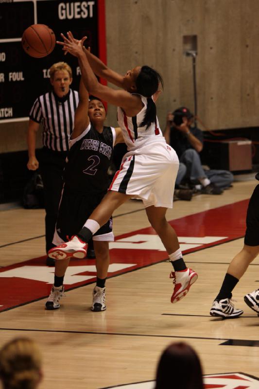 2011-12-01 20:24:21 ** Basketball, Janita Badon, Utah Utes, Weber State, Women's Basketball ** 