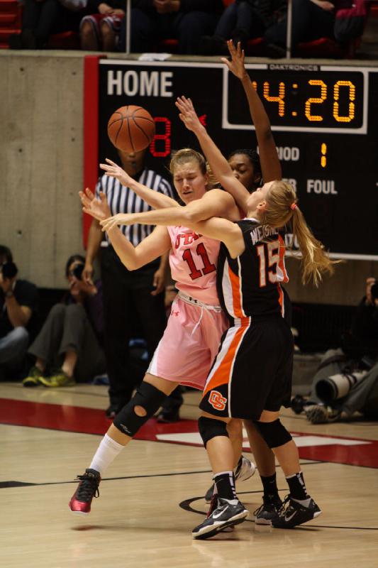 2013-02-10 13:11:27 ** Basketball, Damenbasketball, Oregon State, Taryn Wicijowski, Utah Utes ** 