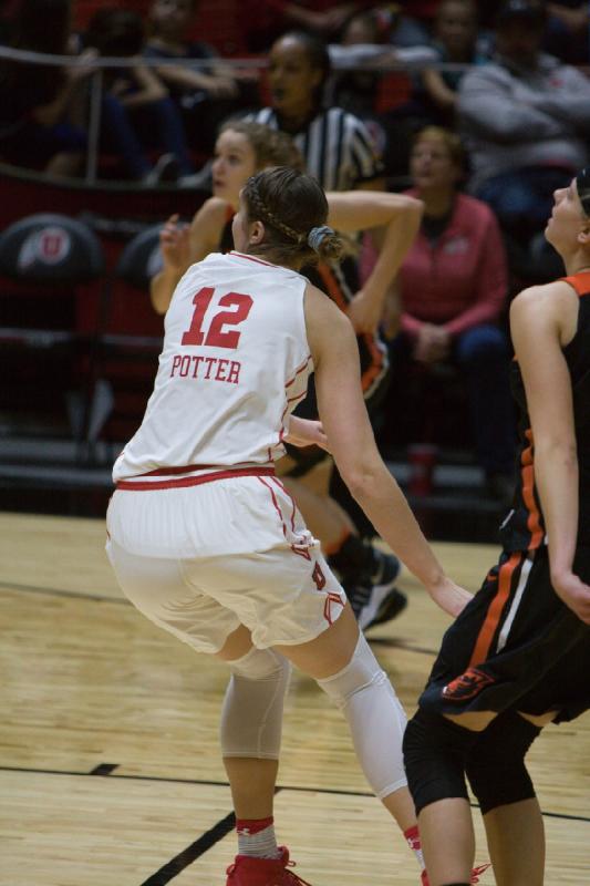 2017-02-19 14:20:12 ** Basketball, Damenbasketball, Emily Potter, Oregon State, Utah Utes ** 