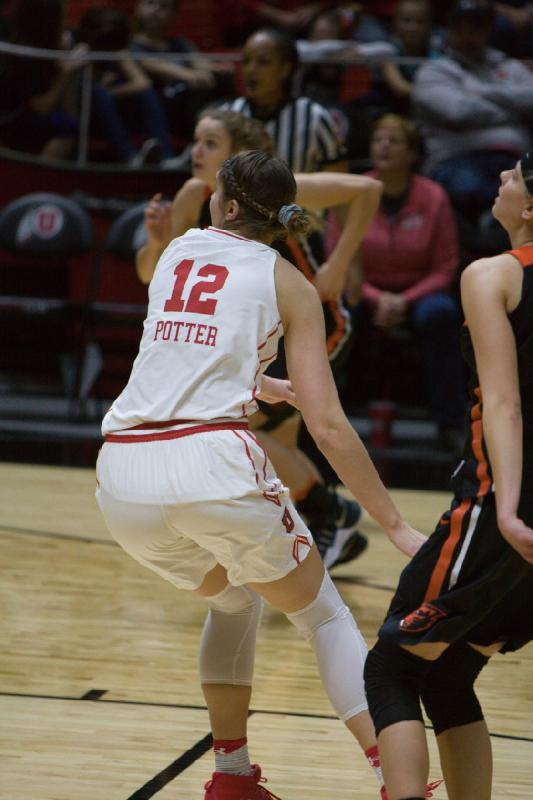 2017-02-19 14:20:12 ** Basketball, Emily Potter, Oregon State, Utah Utes, Women's Basketball ** 