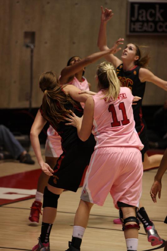 2012-01-28 16:23:32 ** Basketball, Janita Badon, Taryn Wicijowski, USC, Utah Utes, Women's Basketball ** 