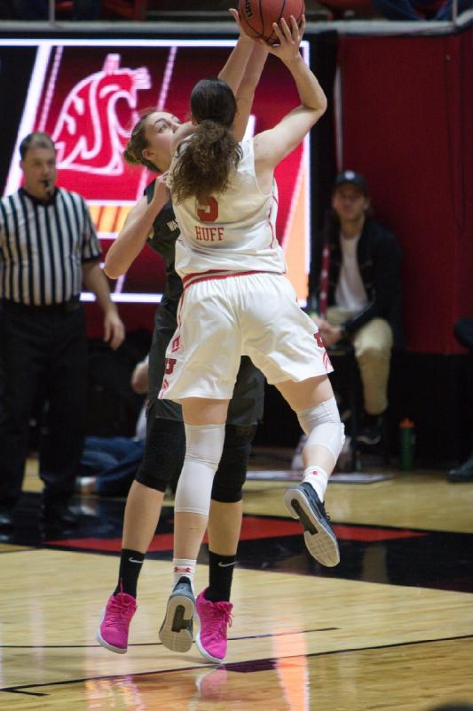 2019-02-24 12:19:27 ** Basketball, Megan Huff, Utah Utes, Washington State, Women's Basketball ** 