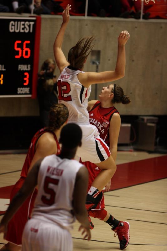 2013-11-15 19:01:27 ** Basketball, Cheyenne Wilson, Emily Potter, Nebraska, Utah Utes, Women's Basketball ** 