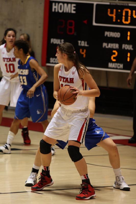 2013-12-30 19:26:17 ** Basketball, Emily Potter, Nakia Arquette, UC Santa Barbara, Utah Utes, Women's Basketball ** 