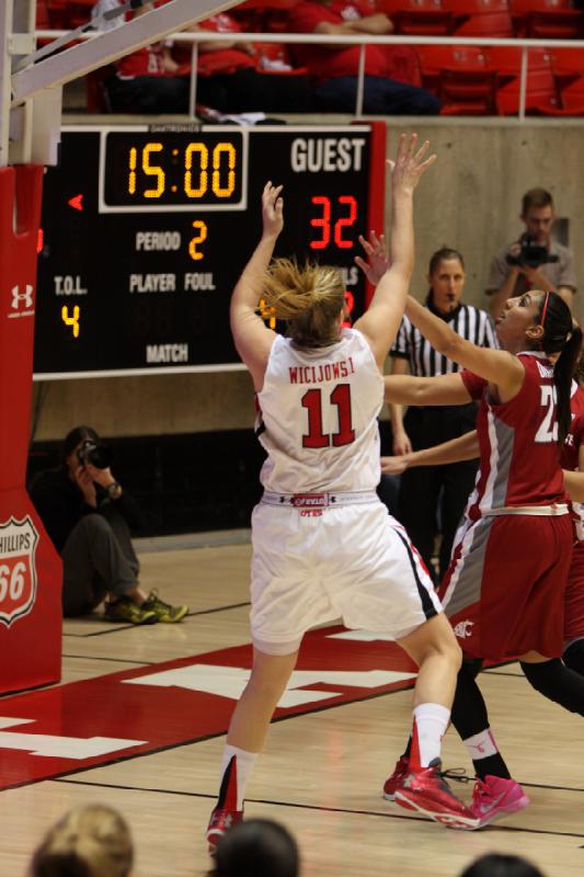 2013-02-24 14:57:32 ** Basketball, Taryn Wicijowski, Utah Utes, Washington State, Women's Basketball ** 