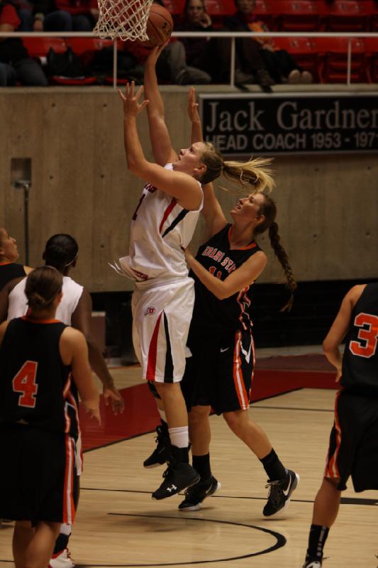 2011-12-06 20:21:38 ** Basketball, Cheyenne Wilson, Damenbasketball, Idaho State, Taryn Wicijowski, Utah Utes ** 