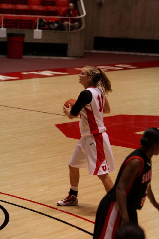 2010-02-21 15:00:31 ** Basketball, Damenbasketball, SDSU, Taryn Wicijowski, Utah Utes ** 