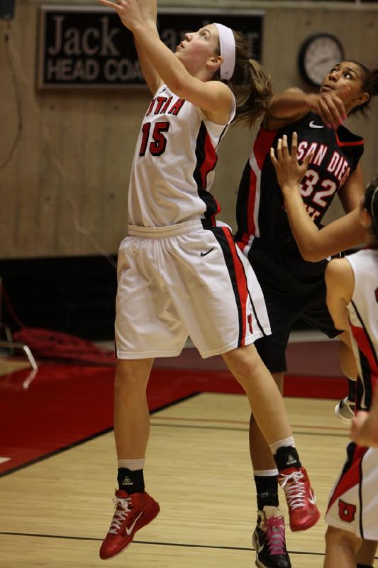 2011-02-09 20:11:47 ** Basketball, Chelsea Bridgewater, Damenbasketball, Michelle Plouffe, SDSU, Utah Utes ** 