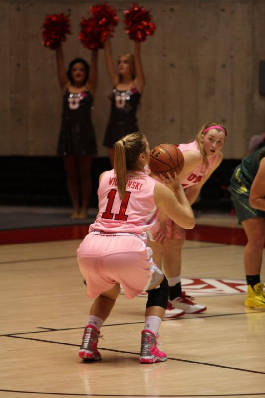 2013-02-08 19:27:23 ** Basketball, Oregon, Paige Crozon, Taryn Wicijowski, Utah Utes, Women's Basketball ** 