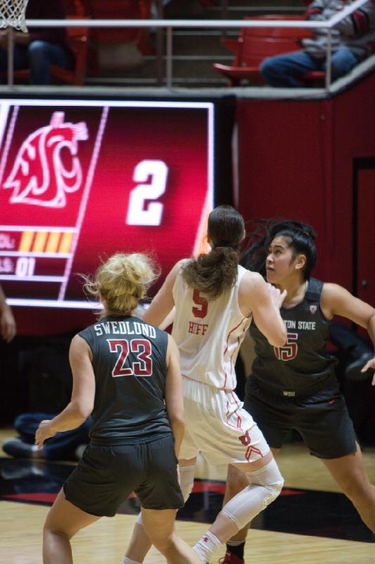 2019-02-24 12:10:09 ** Basketball, Megan Huff, Utah Utes, Washington State, Women's Basketball ** 