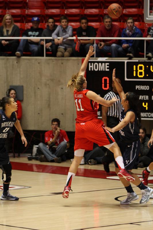 2012-12-08 15:02:07 ** Basketball, BYU, Damenbasketball, Taryn Wicijowski, Utah Utes ** 
