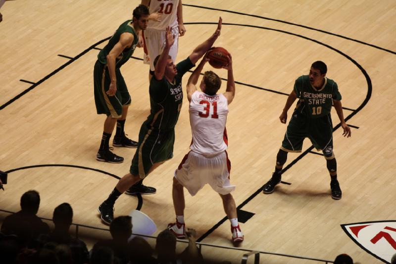 2012-11-16 20:27:23 ** Basketball, Men's Basketball, Sacramento State, Utah Utes ** 