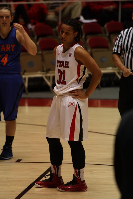 2013-11-01 18:41:30 ** Basketball, Ciera Dunbar, University of Mary, Utah Utes, Women's Basketball ** 