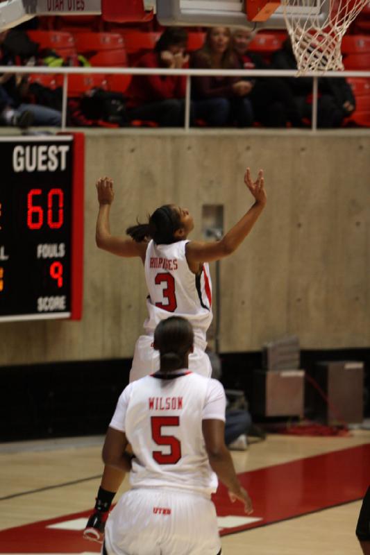 2012-12-29 16:46:31 ** Basketball, Cheyenne Wilson, Damenbasketball, Iwalani Rodrigues, North Dakota, Utah Utes ** 