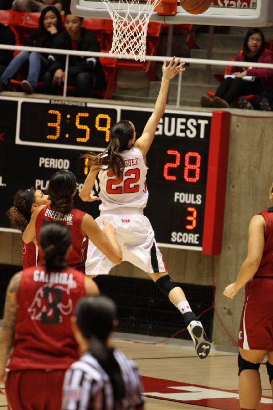 2014-02-14 19:30:54 ** Basketball, Danielle Rodriguez, Utah Utes, Washington State, Women's Basketball ** 