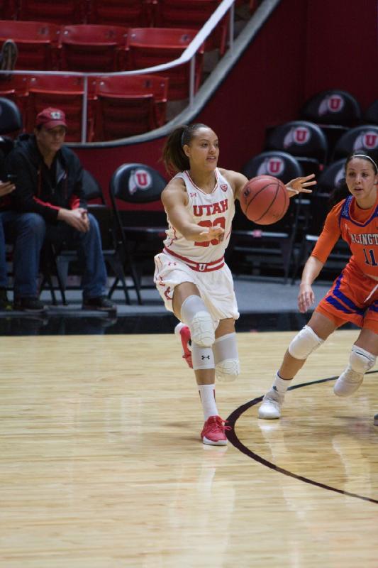 2017-11-27 18:13:45 ** Basketball, Daneesha Provo, Utah Utes, UT Arlington, Women's Basketball ** 