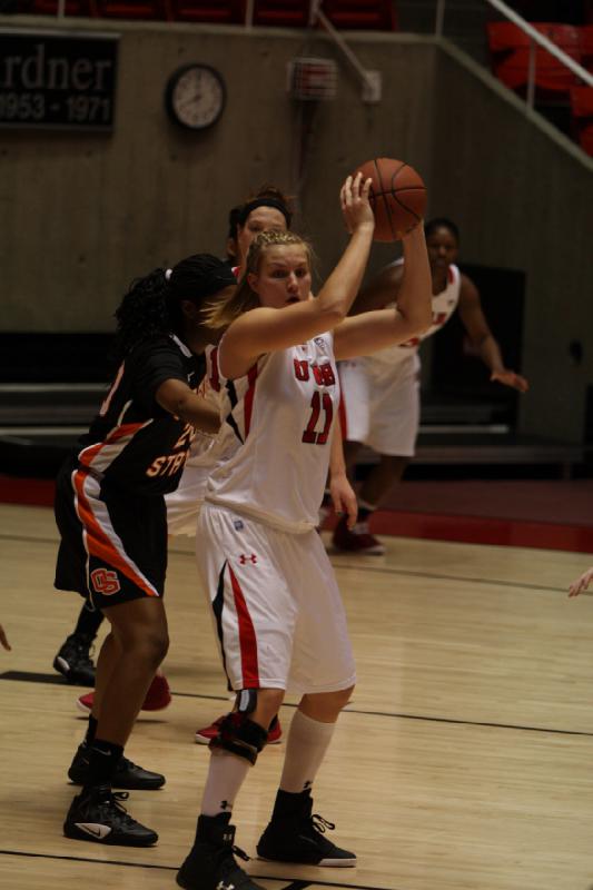 2012-03-01 19:59:07 ** Basketball, Cheyenne Wilson, Michelle Plouffe, Oregon State, Taryn Wicijowski, Utah Utes, Women's Basketball ** 