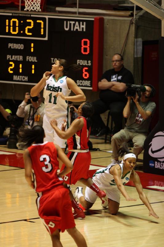 2011-03-19 16:46:26 ** Basketball, Iwalani Rodrigues, Janita Badon, Notre Dame, Utah Utes, Women's Basketball ** 
