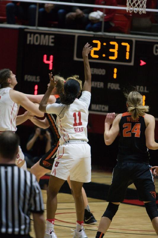 2017-02-19 14:18:10 ** Basketball, Damenbasketball, Emily Potter, Erika Bean, Oregon State, Utah Utes ** 