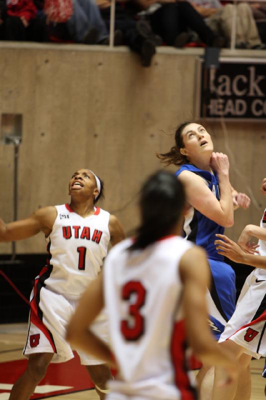 2011-01-05 20:37:43 ** Air Force, Basketball, Iwalani Rodrigues, Janita Badon, Utah Utes, Women's Basketball ** 