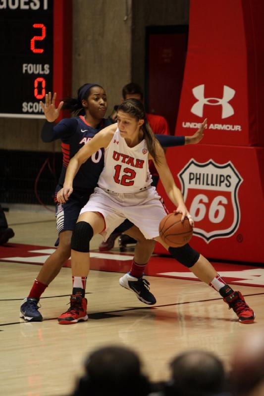 2014-01-26 15:01:34 ** Arizona, Basketball, Emily Potter, Utah Utes, Women's Basketball ** 