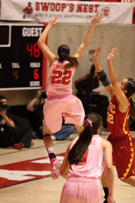 2014-02-27 20:16:39 ** Basketball, Damenbasketball, Danielle Rodriguez, Malia Nawahine, USC, Utah Utes ** 