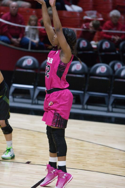 2015-02-20 20:42:38 ** Basketball, Damenbasketball, Oregon, Tanaeya Boclair, Utah Utes ** 