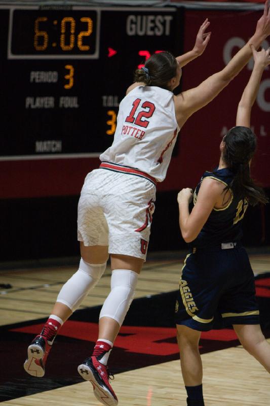 2015-12-29 20:01:36 ** Basketball, Damenbasketball, Emily Potter, UC Davis, Utah Utes ** 